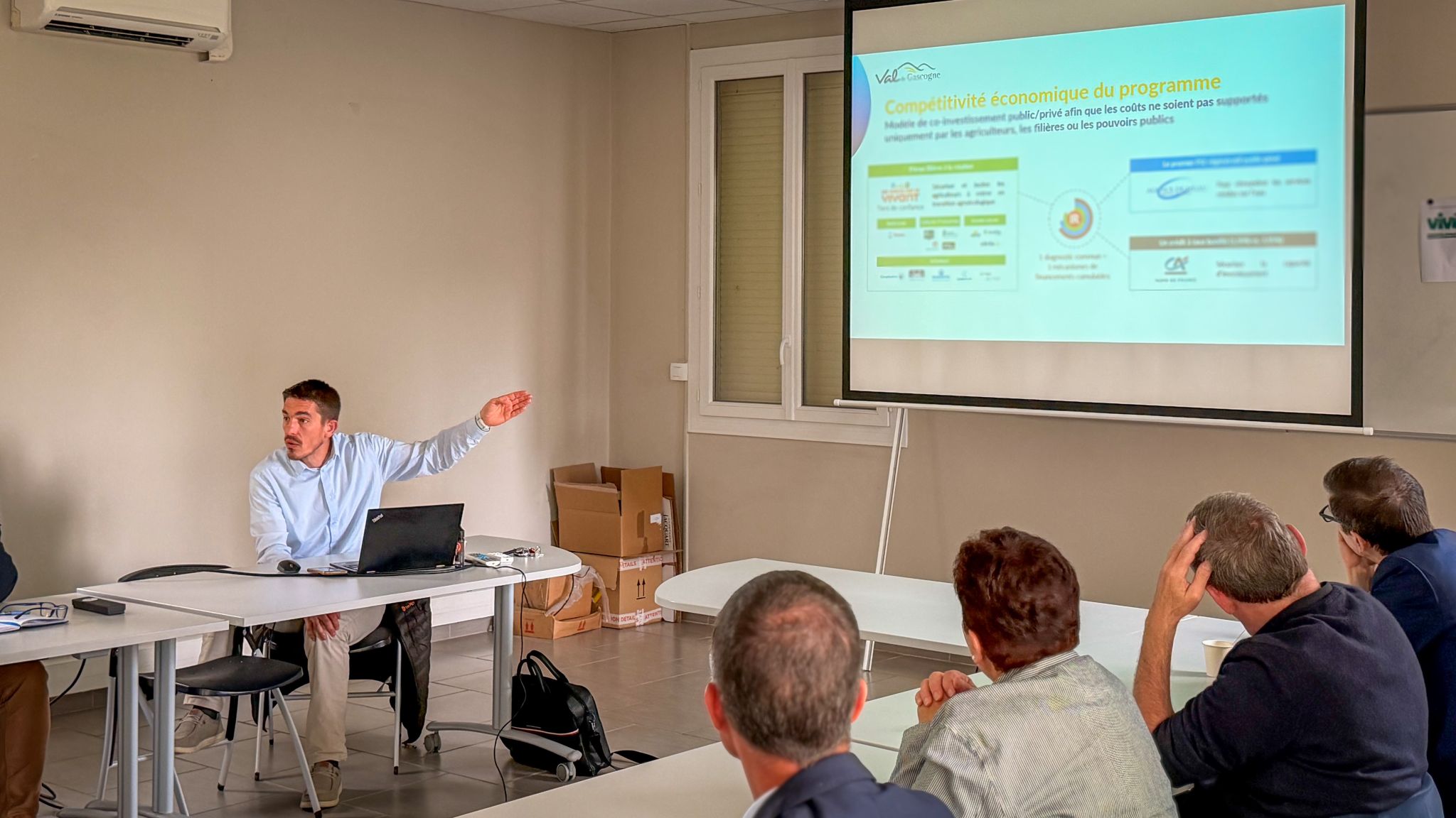 Échanges sur la transition agroécologique — Val de Gascogne